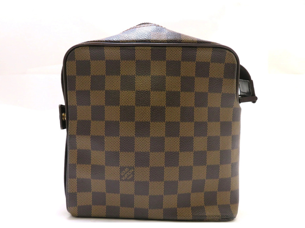 LOUIS VUITTON Olaf Shoulder Bag Hobo Damier JH